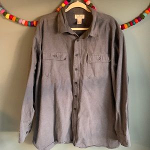 LL Bean Chamois cloth shirt.